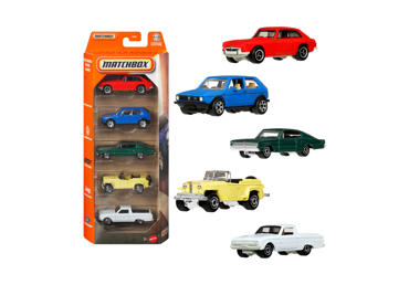 Rotaļu auto komplekts MATCHBOX 5gab.
