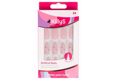 Mākslīgo nagu komplekts KILLYS Blink French 24gb