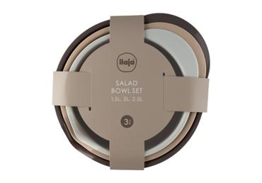 Salātu trauku komplekts  ILAJA 1,5L 2L 2,5L - 1