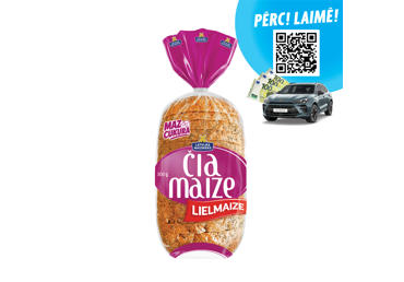 Čia maize Lielmaize LATVIJAS MAIZNIEKS 300g - 1