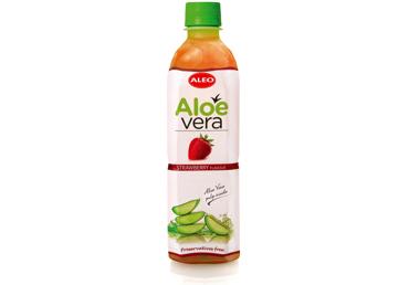 Dzēriens ALEO Aloe Vera zemeņu garša 0,5L D