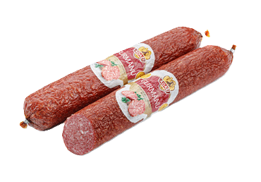 Auksti kūpināta desa Gurmānu ar liellopu gaļu ĀDAŽI sver.