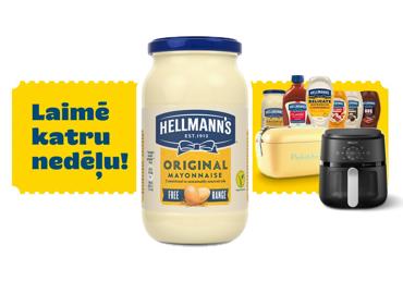 Majonēze HELLMANNS Original 76% 405ml - 1