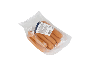 Cīsiņi ar cāļa fileju RM sver. - 2