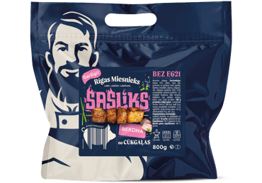 Cūkgaļas bekona šašliks RM 800g