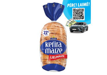 Baltmaize kefīra Lielmaize LATVIJAS MAIZNIEKS 500g - 1