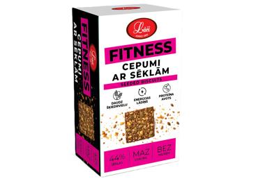 Fitness cepumi ar sēklām LĀČI 100g