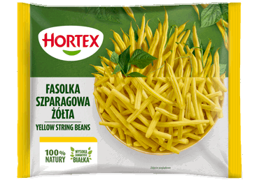 Dzeltenās pākšu pupiņas HORTEX 400g