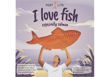 Atlantijas laša fileja a/k PORTLITE 500g