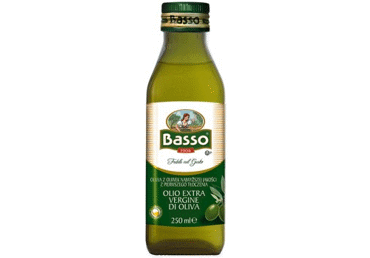 Olīveļļa BASSO nefiltrēta 250ml