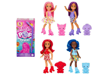 Lelle BARBIE Pop Reveal Čelsija