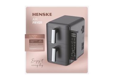 Karstā gaisa cepamkatls HENSKE 4,5+4,5L