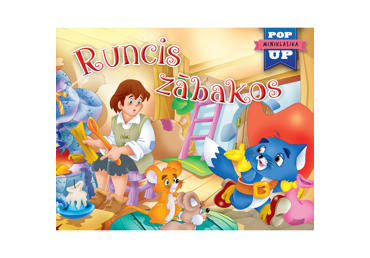 Grāmata. POP-UP Miniklasika. Runcis zābakos