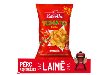 Čipsi ESTRELLA ar tomātu salsas garšu 250g - 1
