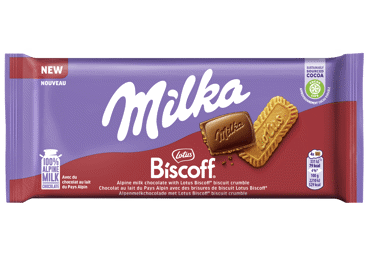 Piena šokolāde MILKA Briscoff 90g