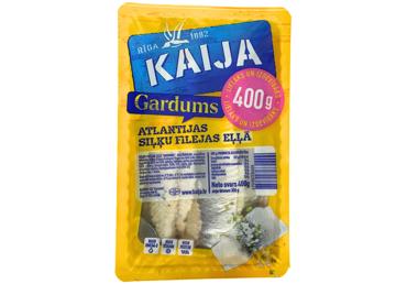 Siļķu fileja eļļā KAIJA Gardums 400g - 2
