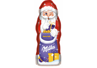 Šokolādes figūriņa MILKA SANTA 45g