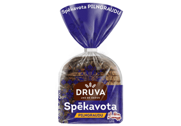Spēkavota rudzu maize Druva FAZER 400g