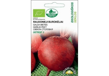 Ekol.sēklas: Bietes DETROIT 2gab.