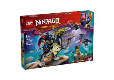 Konstruktors LEGO Robots pūķa mugurā 71843 - 1