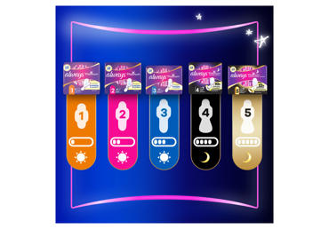 Higiēniskās paketes ALWAYS Platinum Night 22gab. - 2