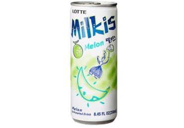 Gāzēts dzēriens meloņu MILKIS 0,25L D