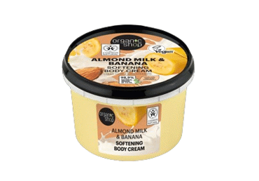 Ķermeņa krēms OS Almond Milk&Banana 250ml