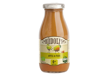 Sula RŪDOLFS BIO ābolu-bumbieru 4+ 260ml D