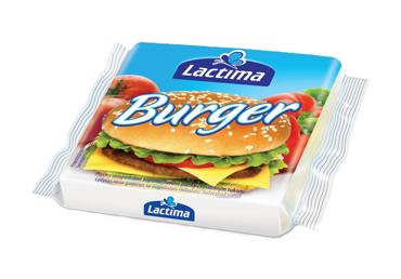 Kausētais siers Burger LACTIMA šķēlēs 100g