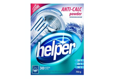 Atkaļķ.veļas mašīnām HELPER 30m.r.750g