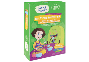 Miltu maisījums KAKE MAKE keksiņi ar šokolādi 400g