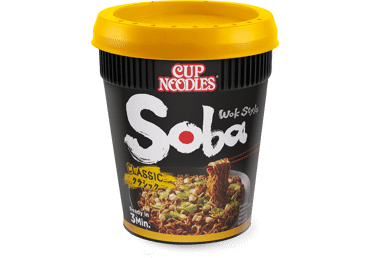 Ātri pagatavojamas nūdeles NISSIN SOBA klasiskās 90g