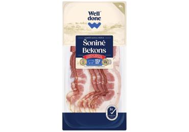 Karsti kūpināts bekons WELL DONE 100g