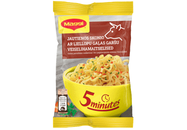 Ātri pagatavojami makaroni MAGGI ar liellopu garšu 59,2g