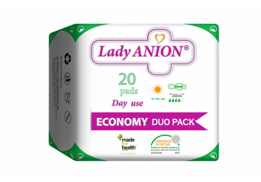 Higiēn.paketes LADY ANION Day Use 20gab.