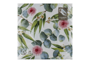 Salvetes ELEMENTS SENSE 33x33cm 20gab.
