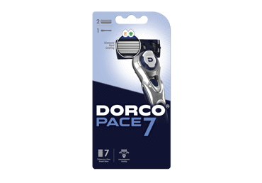 Skūšanās aparāts DORCO Pace 7 vīr.+2 kasetes