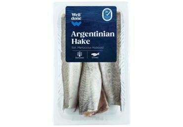 Argentīnas heks atdzesēts bez galvas WELL DONE kg - 1
