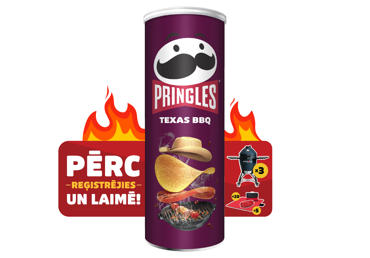 Sāļā uzkoda PRINGLES BBQ 165g - 1