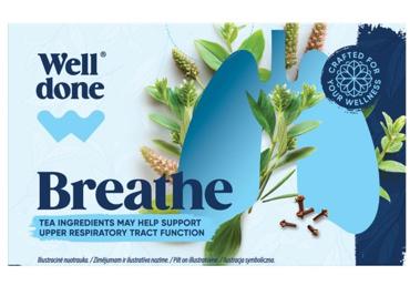 Zāļu tēja WELL DONE Breathe  20x1,5g