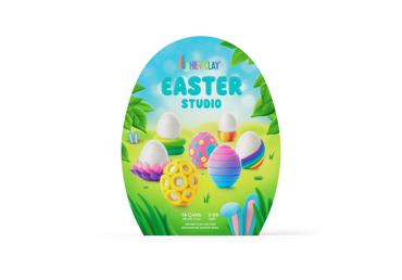 Modelēšanas māls HEY CLAY Lieldienu studija - 1