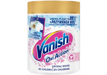 Traipu tīr.līdz.VANISH Oxi Act.Wh.  470g