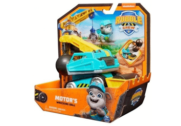 Rotaļu celtniecības auto RUBBLE&CREW