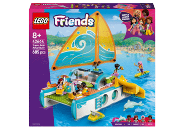 Konstruktors LEGO Piedzīvojums ceļā-laivā 42664