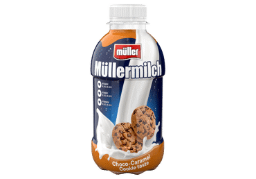 Piena dzēriens MULLERMILCH karameļu šokolādes cepumu 400g