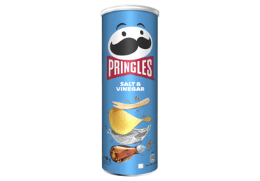 Uzkoda PRINGLES sāls un etiķa garša 165g