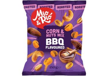 Riekstu un kukurūzas maisījums MIO&RIO BBQ 150g