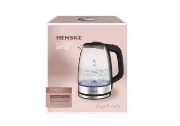 Elektriskā tējkanna HESNKE KEGX8008AGS