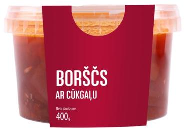 Borščs ar cūkgaļu MEISTARA MARKA 400g - 2