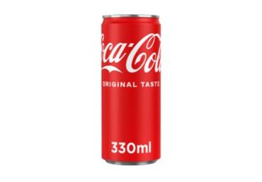 Gāzēts dzēriens COCA-COLA 0,33L skārd.